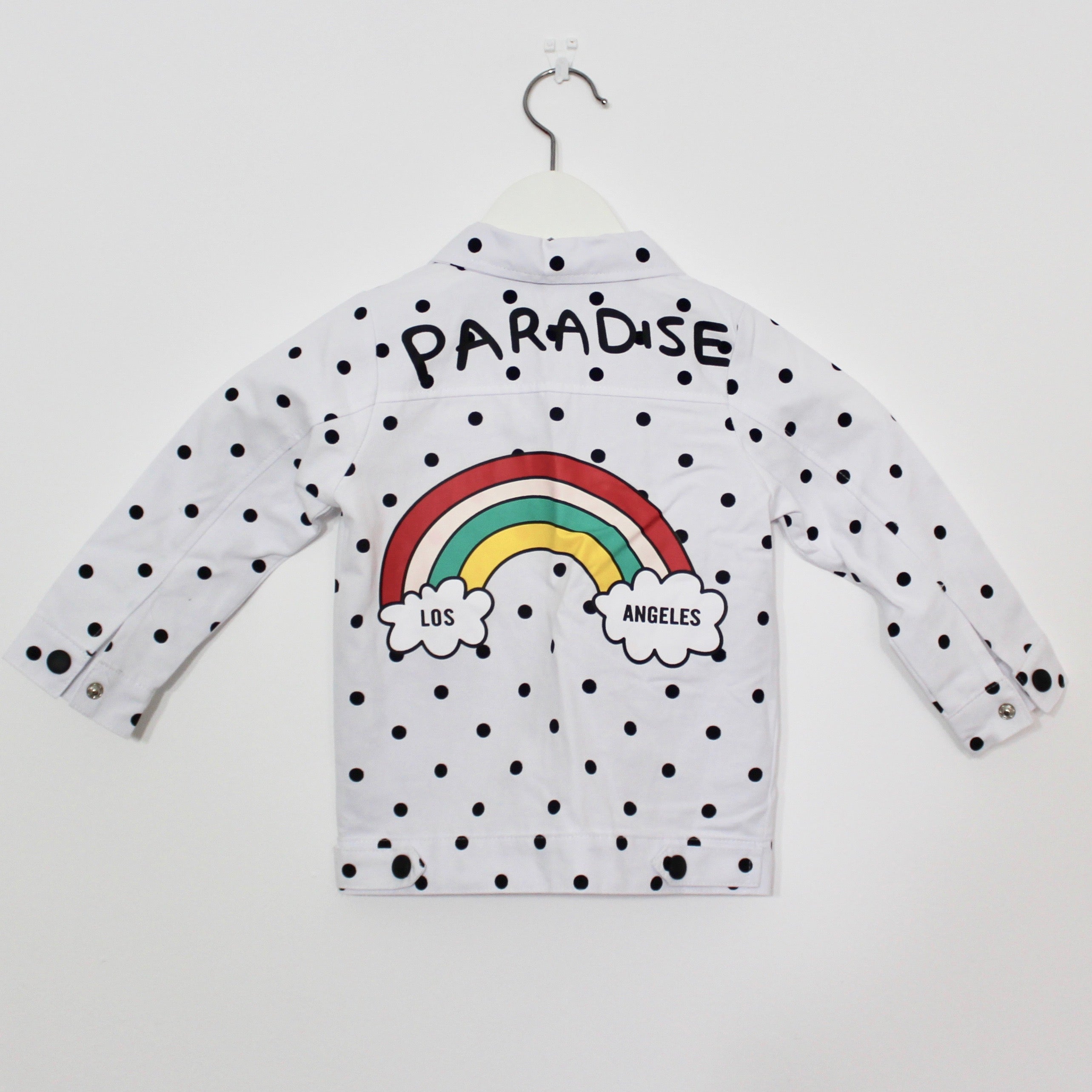 Rainbow Paradise Button Up Shirt
