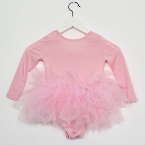 Tutu Dress Pink Long Sleeve