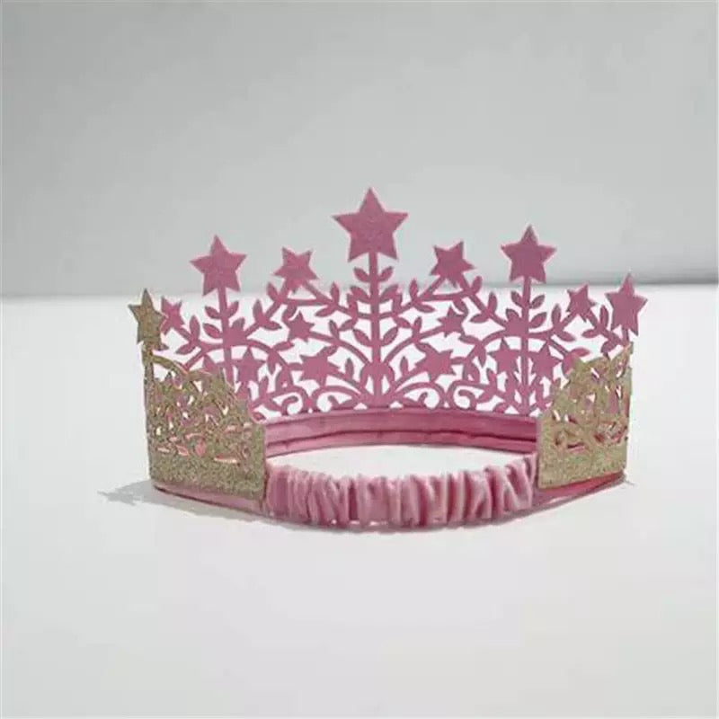 Shimmer Star Crown Tiara Headband