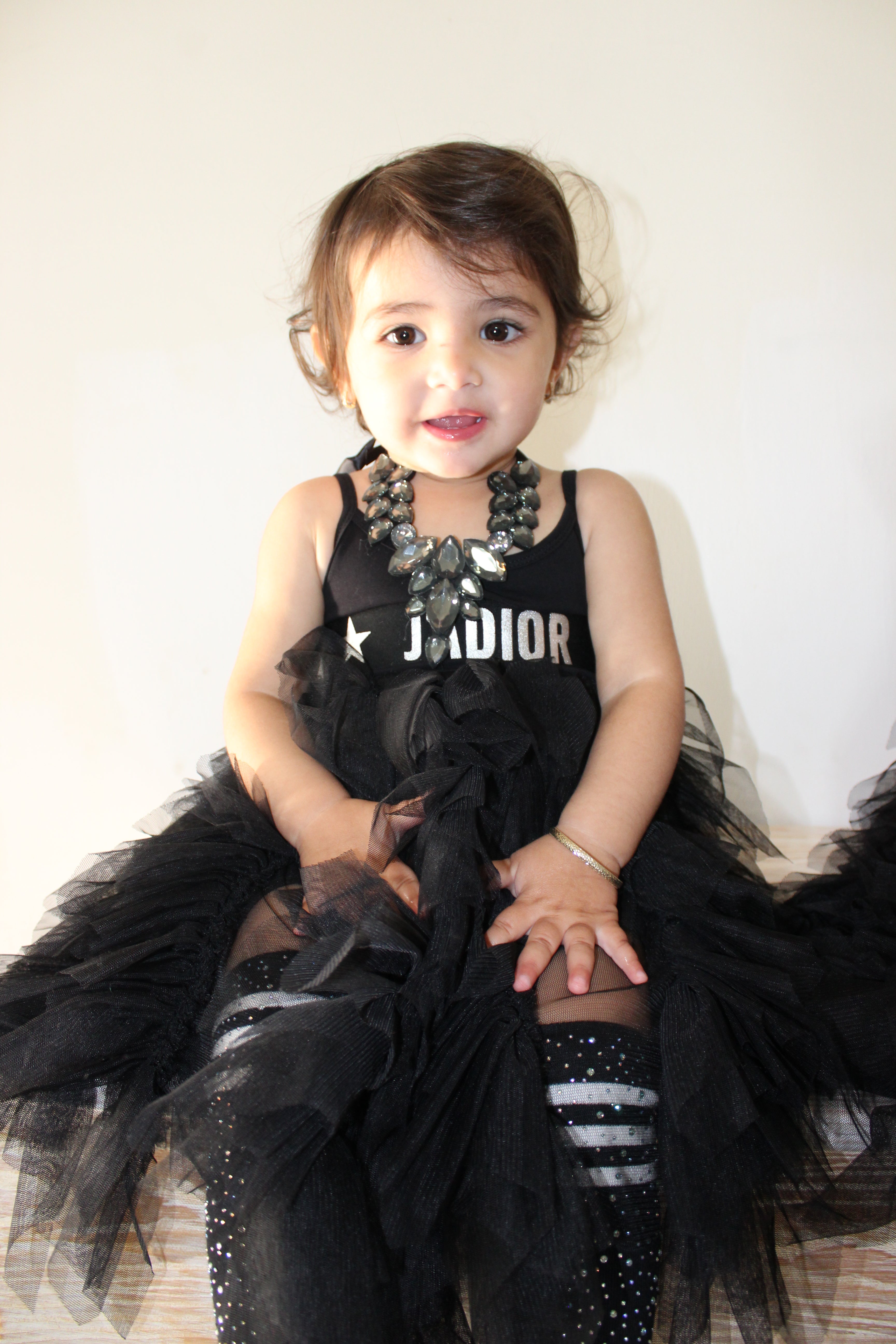 Bedazzled Rhinestone Knee High Tights KIDS