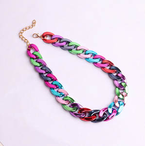 Bold Chunky Necklace Choker Women
