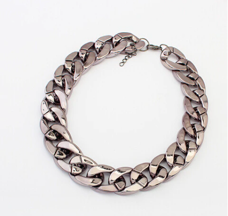 Bold Chunky Necklace Choker Women