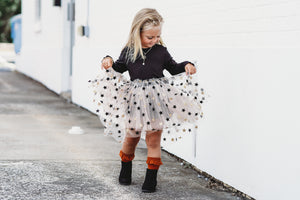 Sequins star tulle dress