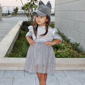 Velvet Hat with Bow