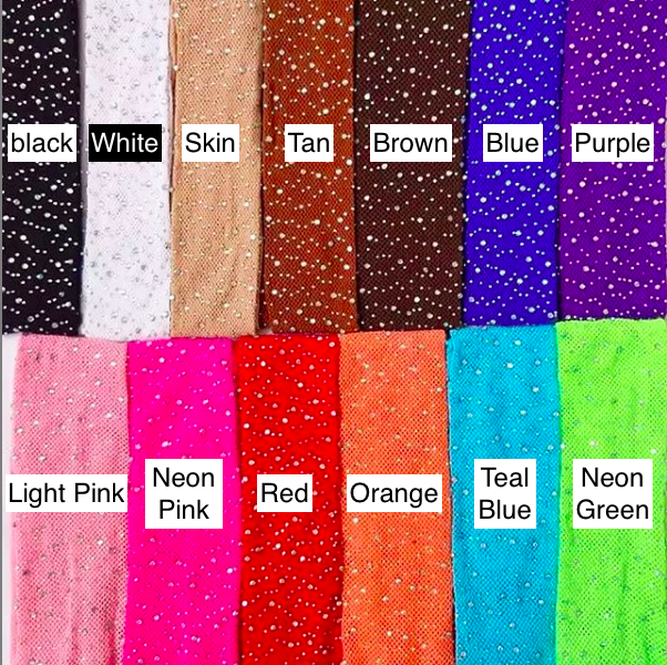 Bedazzled Rhinestone Color Tights KIDS