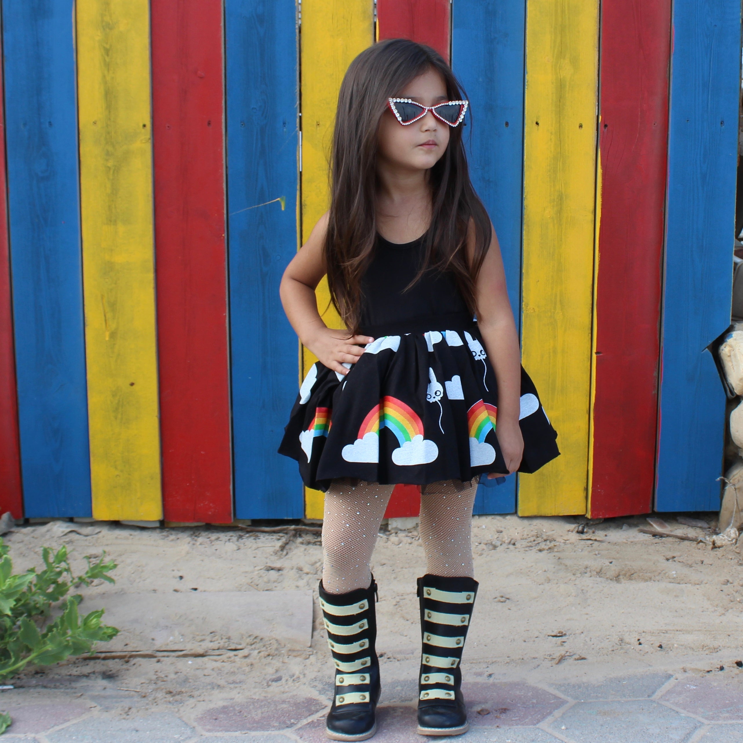 Bedazzled Rhinestone Skin Tights KIDS
