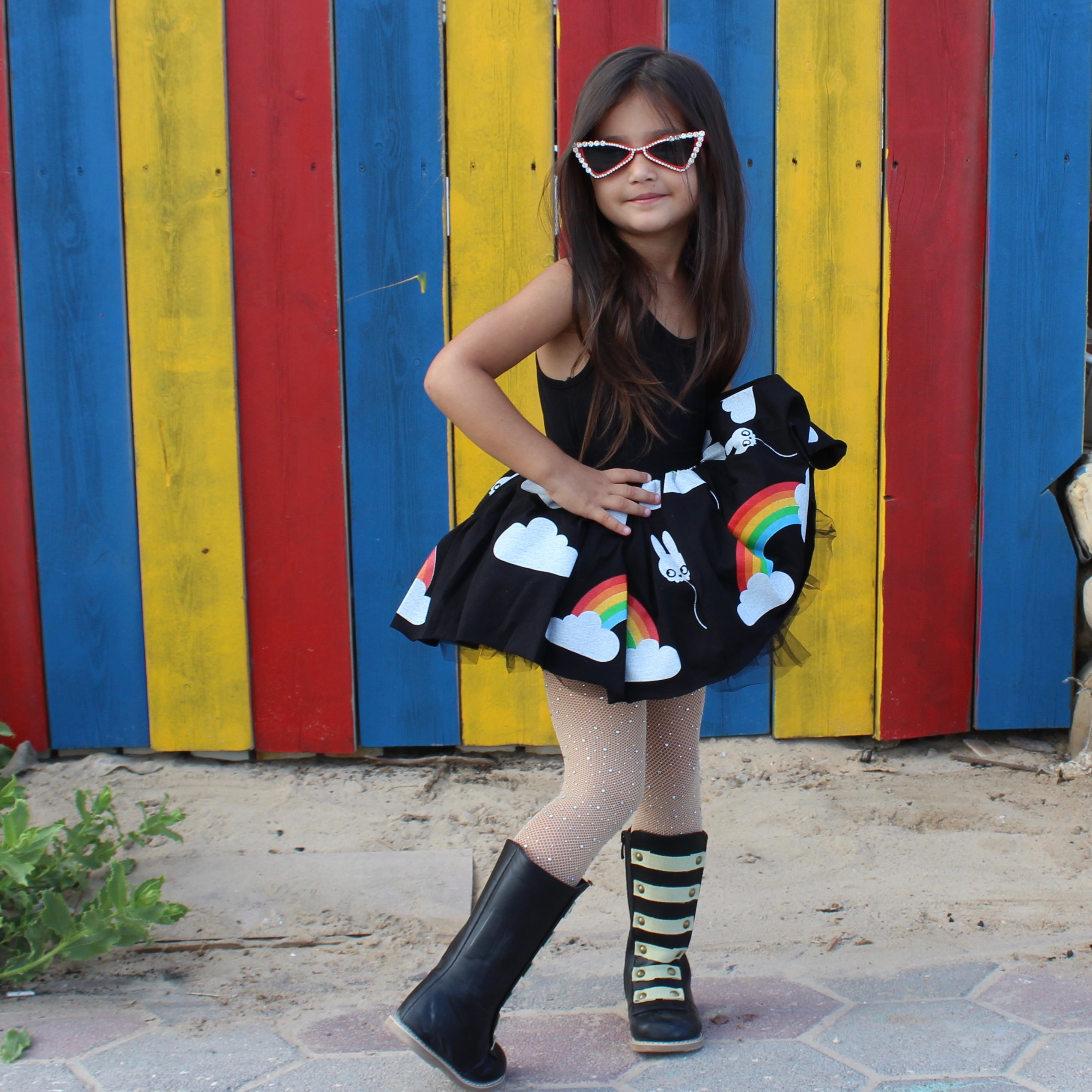 Bedazzled Rhinestone Skin Tights KIDS