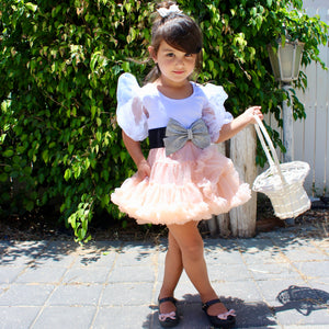 Sparkly Crystals Bling Bow Belt