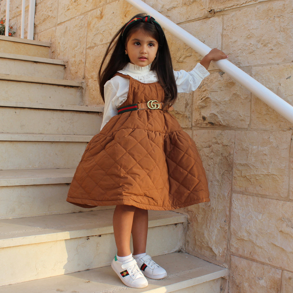 Quilted Wide Dress