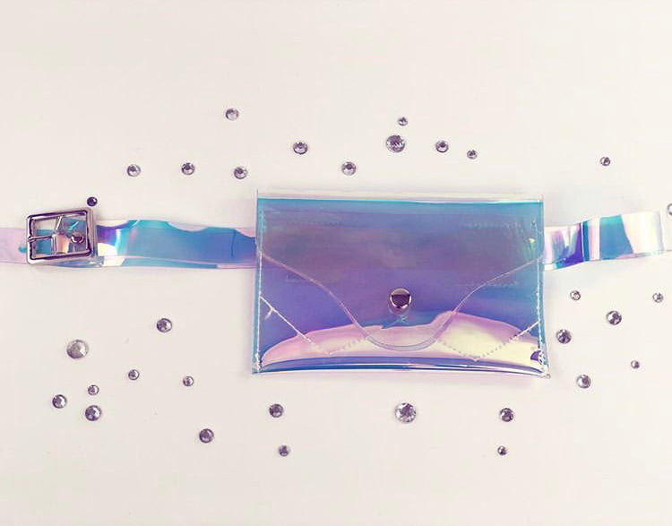 Holographic Fanny Bag Belt