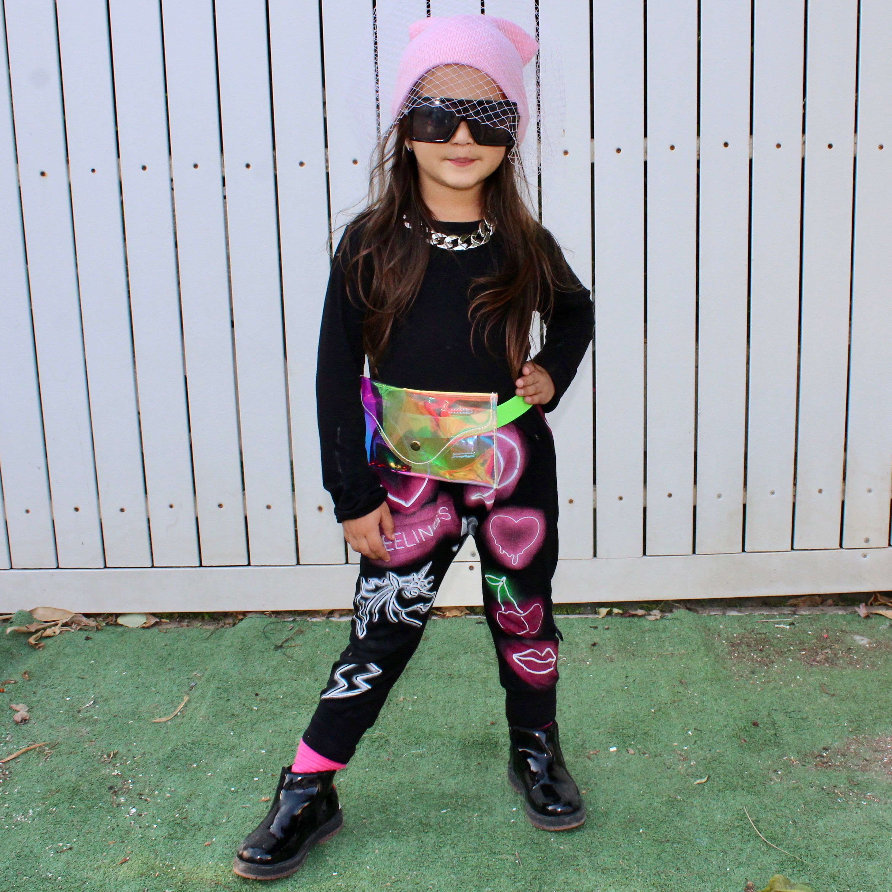 Holographic Fanny Bag Belt