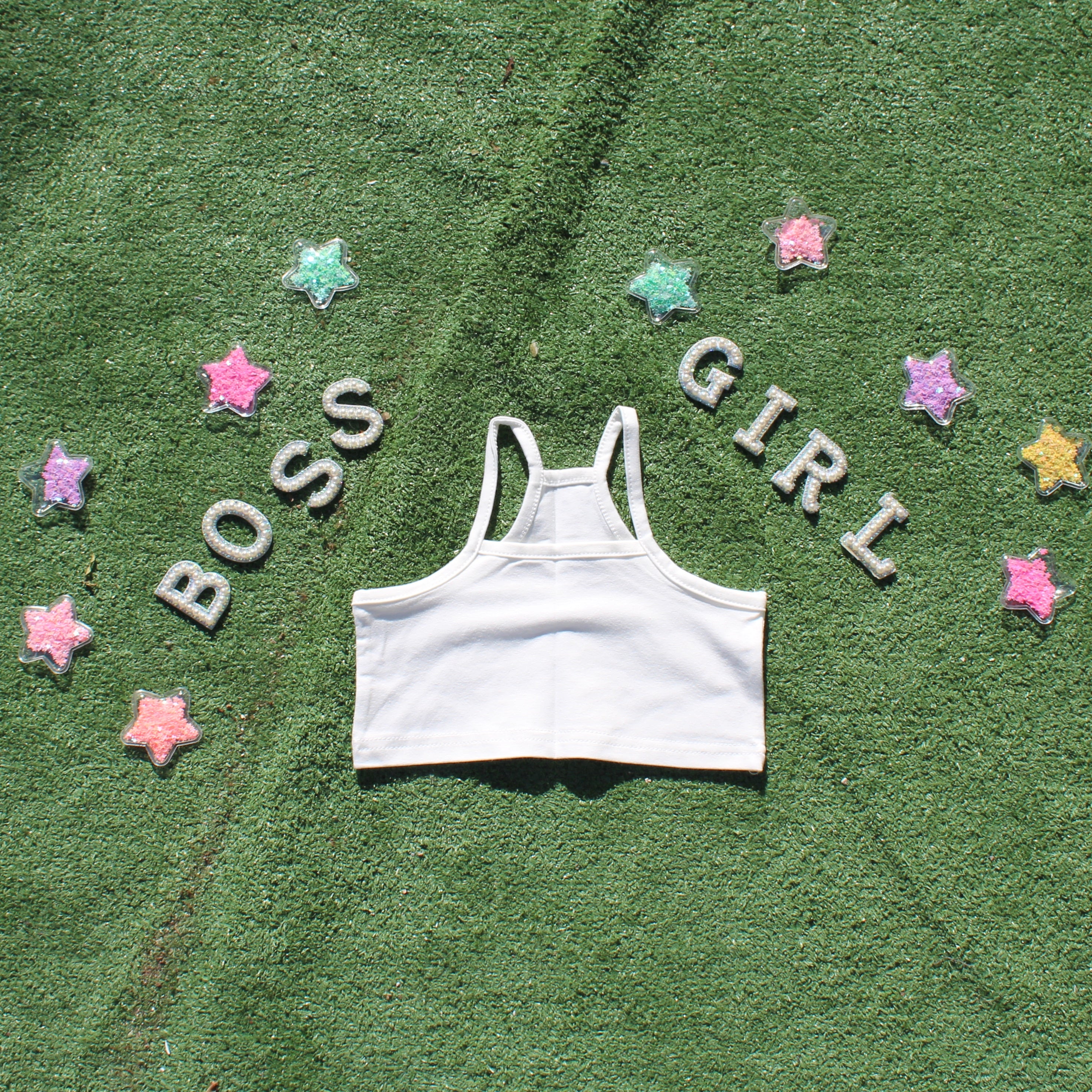 Kids Racerback Crop Top