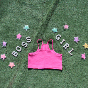 Kids Racerback Crop Top