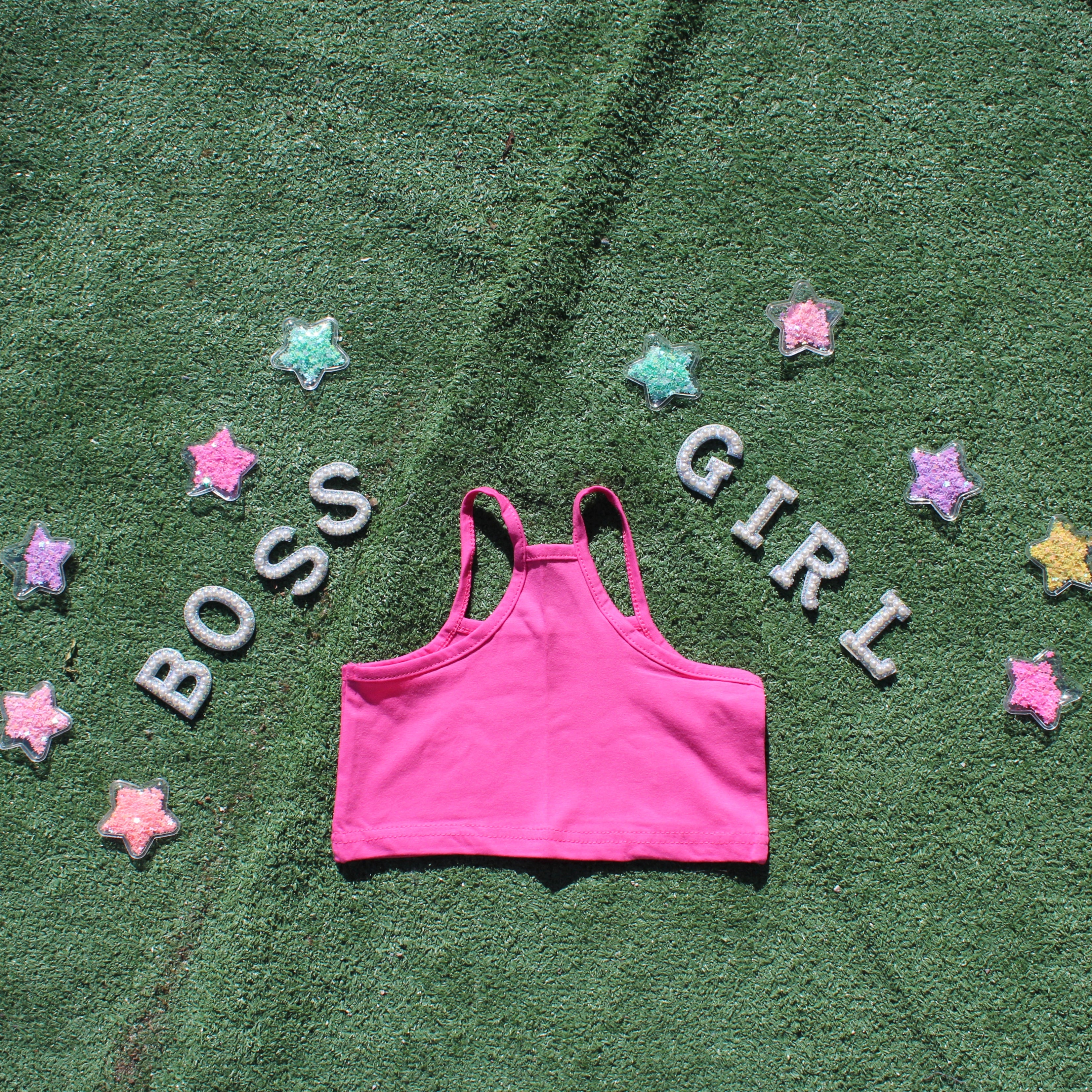 Kids Racerback Crop Top