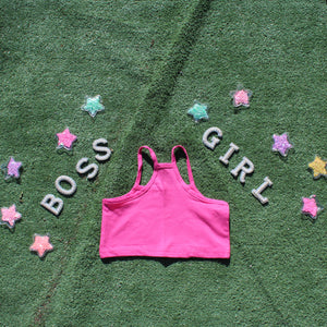 Kids Racerback Crop Top