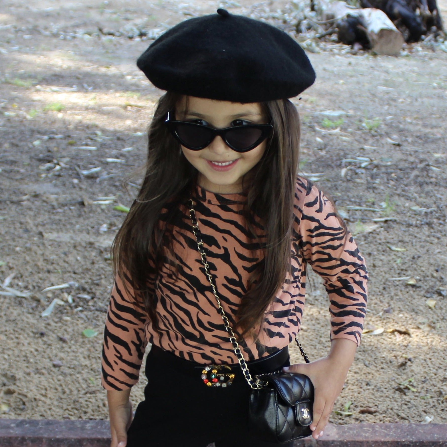 Sleek Cat Eye Glasses Kids