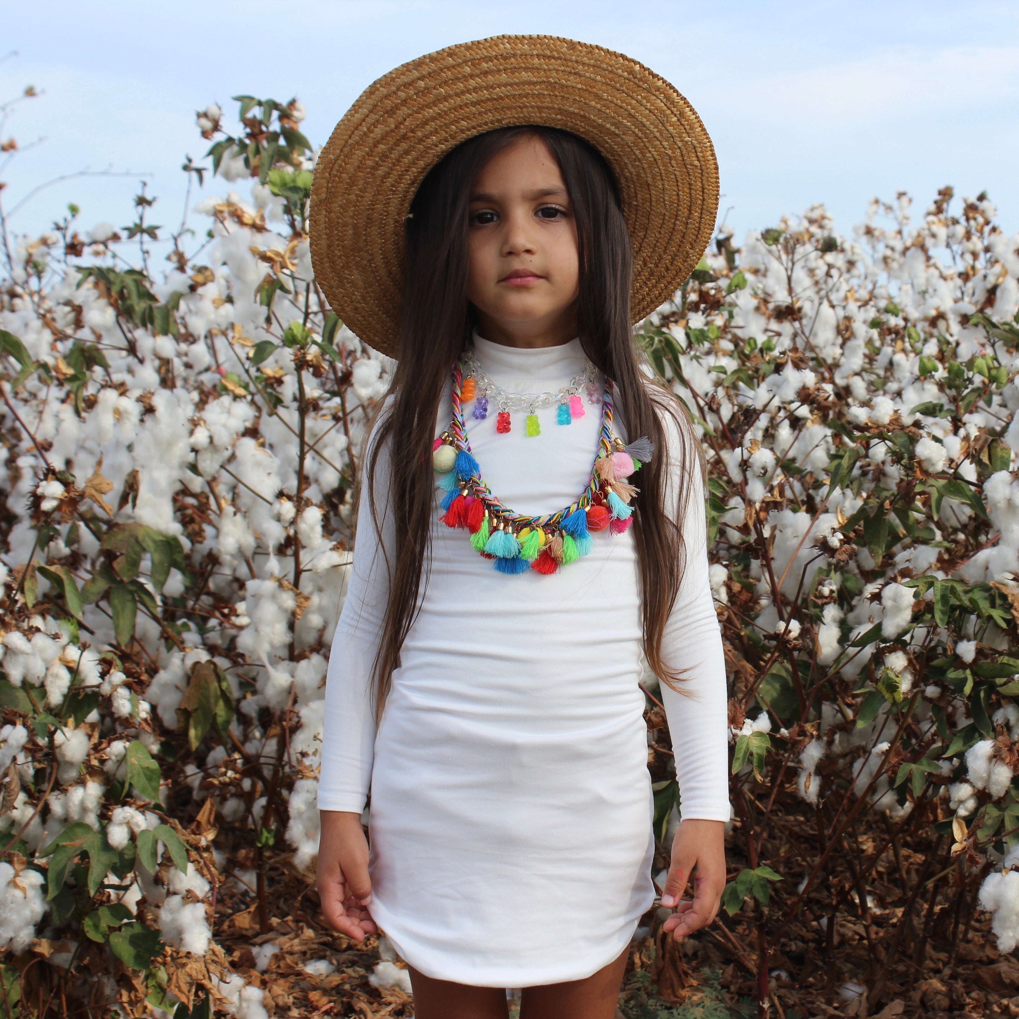 Ice Ice Baby Rainbow Bears Choker Necklace