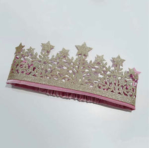 Shimmer Star Crown Tiara Headband