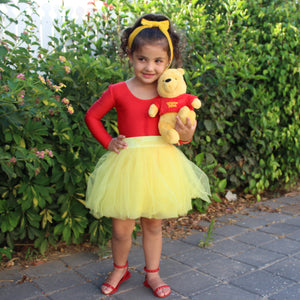 Sunshine Velvet Hair Bow Clips