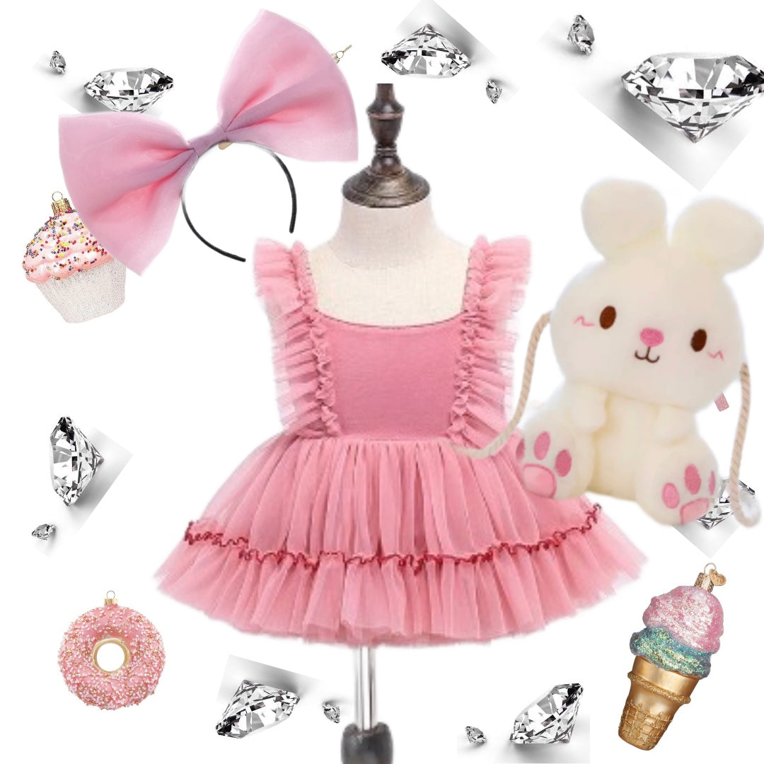 Oversized Tulle Bow Headband