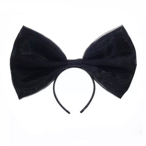 Oversized Tulle Bow Headband