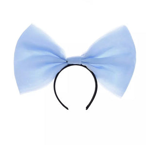 Oversized Tulle Bow Headband