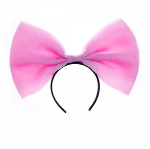 Oversized Tulle Bow Headband