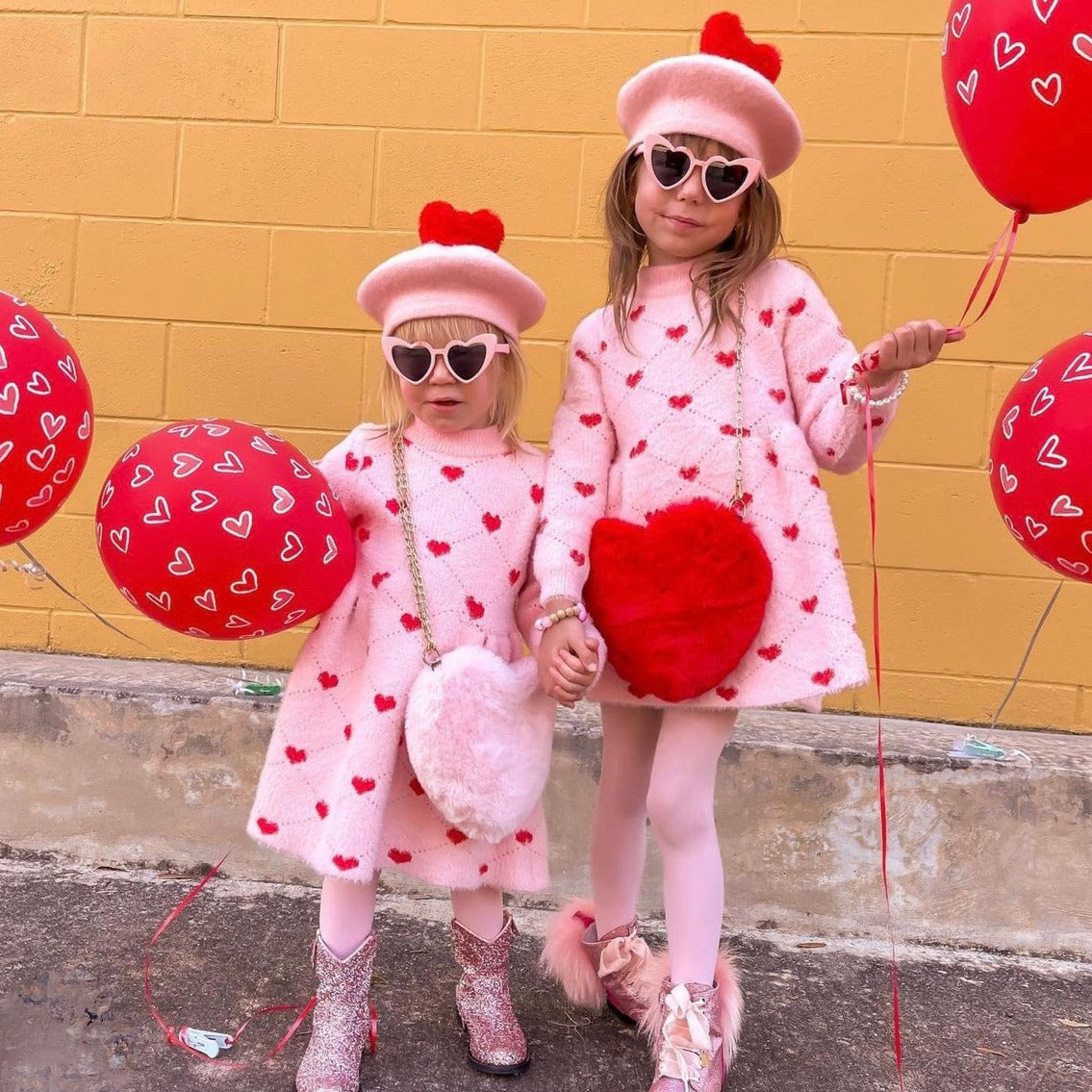 Plush Heart Bag