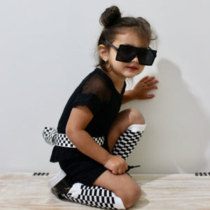 Oversized Sharp Square Glasses