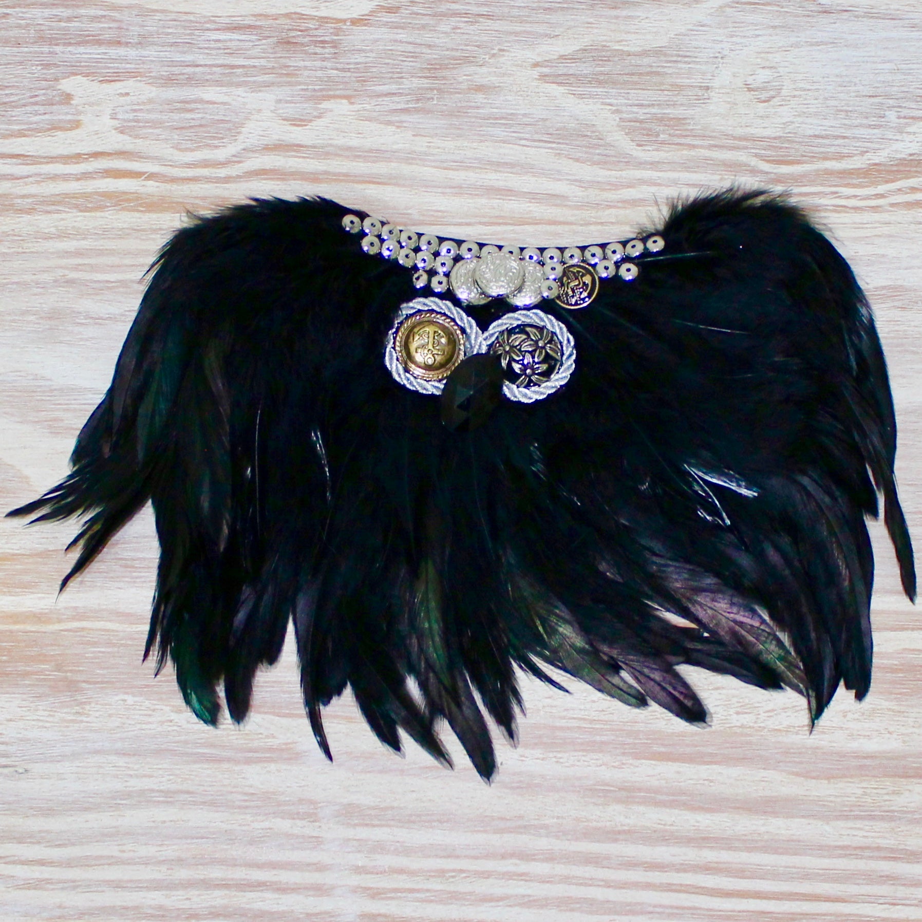 Bohemian Chic Feather Colar