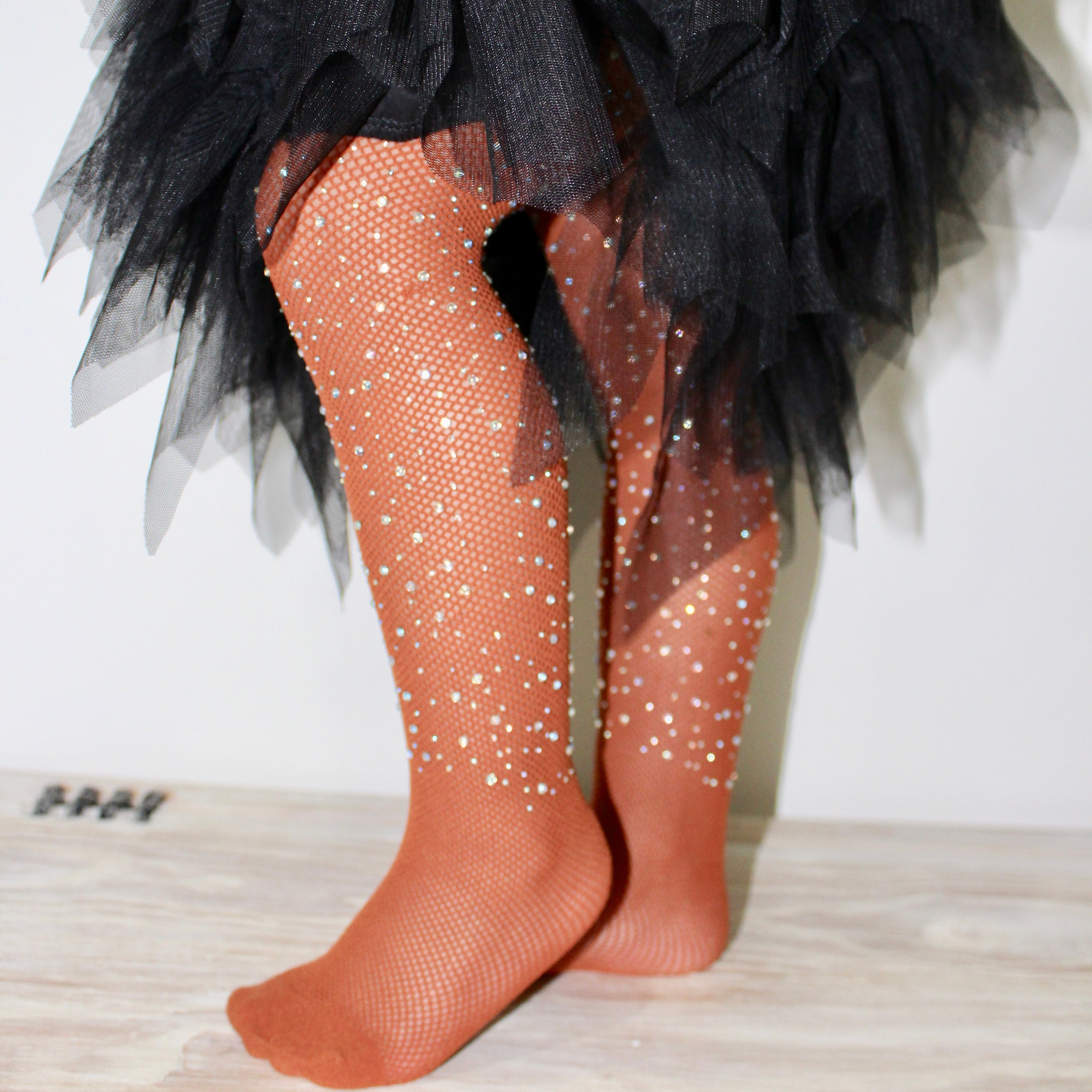 Bedazzled Rhinestone Color Tights KIDS