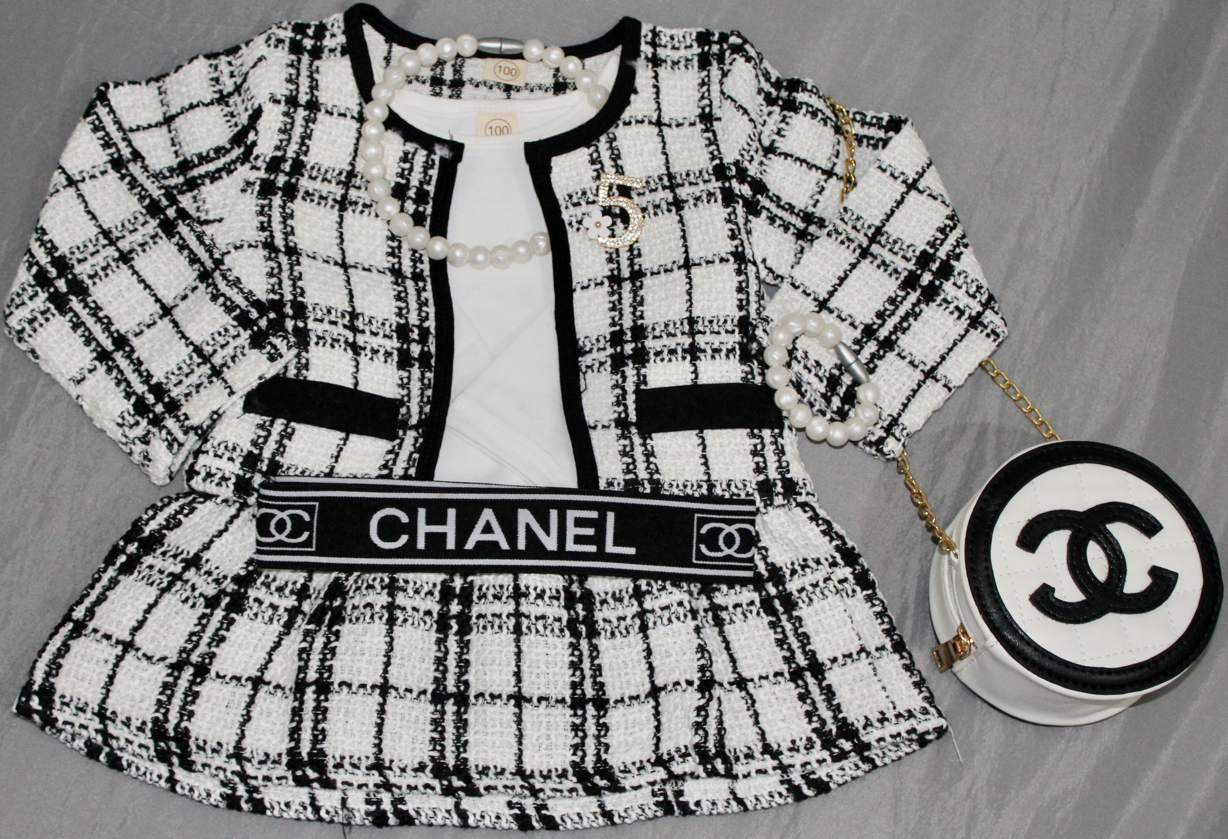 Polished Femininity Tweed Set
