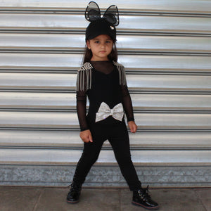 Sparkly Crystals Bling Bow Belt