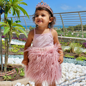 Fluffy Pink Skirt