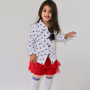 Bedazzled Rhinestone Knee High Tights KIDS