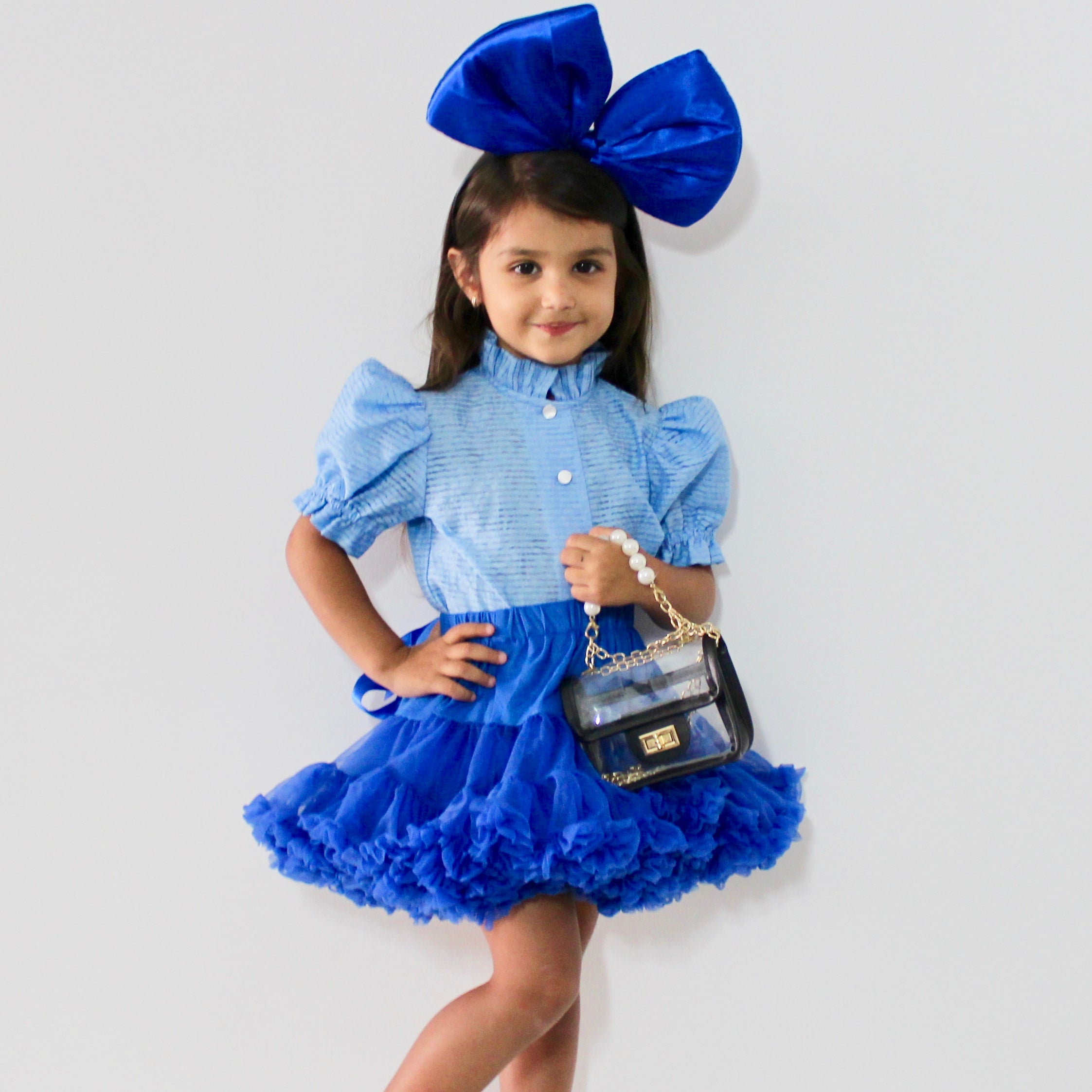 Oversized Satin Bow Headband