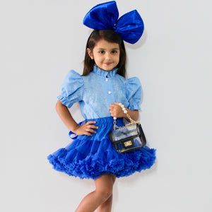 Oversized Satin Bow Headband