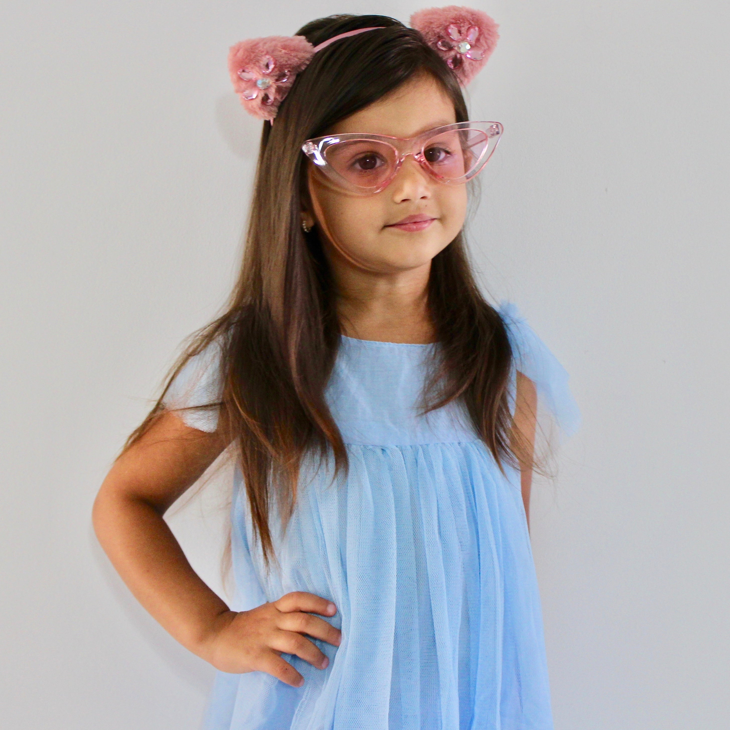 Cat Eye Statement Glasses for Girls