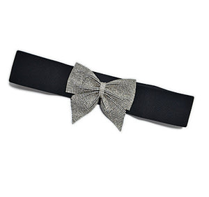 Sparkly Crystals Bling Bow Belt