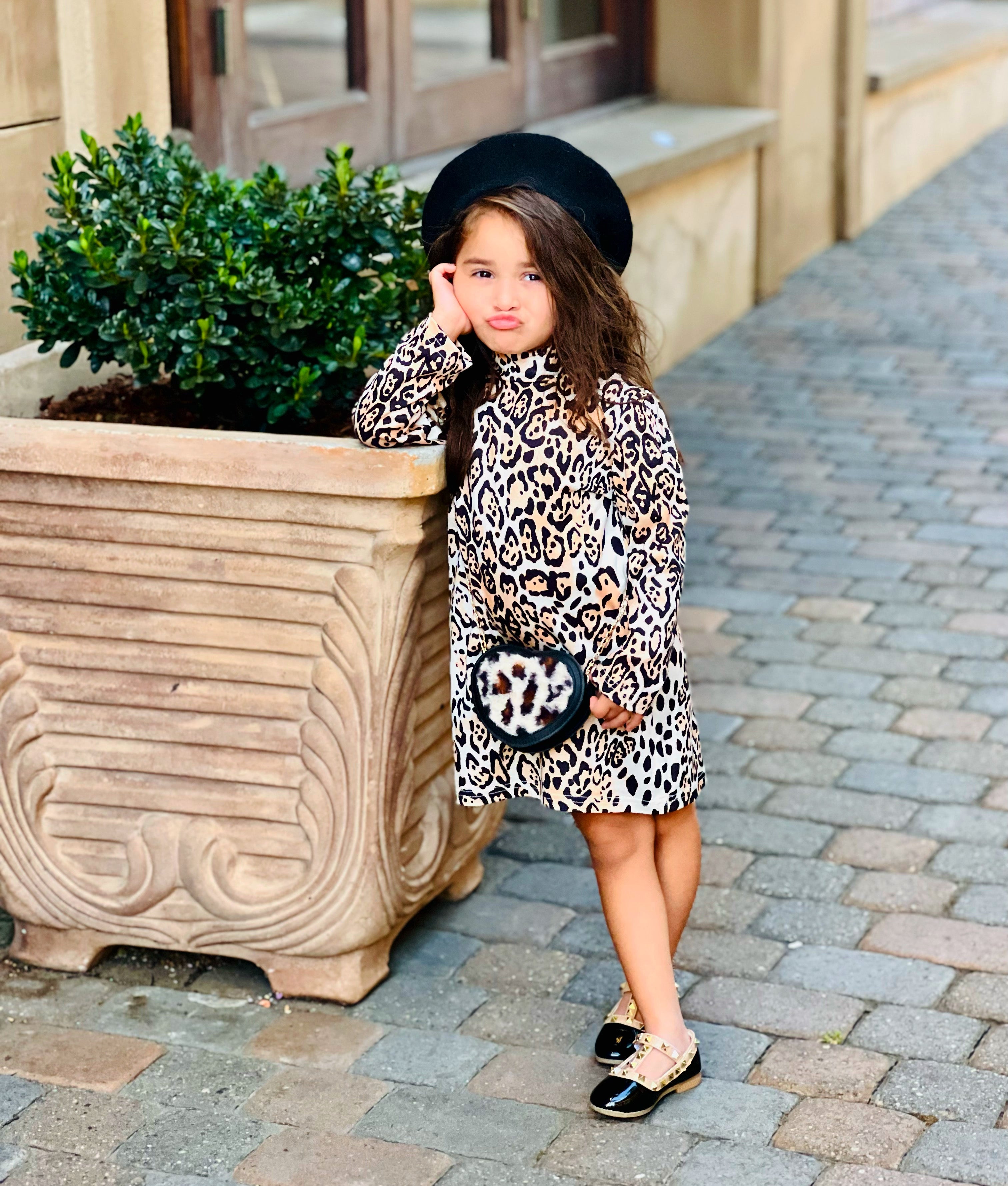 Animal Print Dress