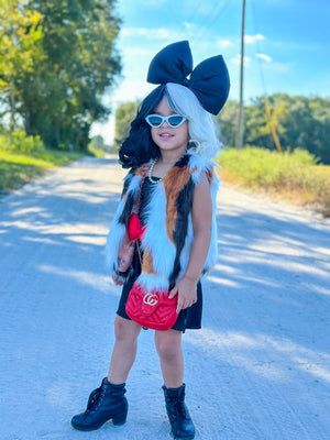 Wild Style Faux Fur Vest