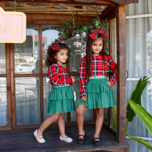 Tartan Hair Bow