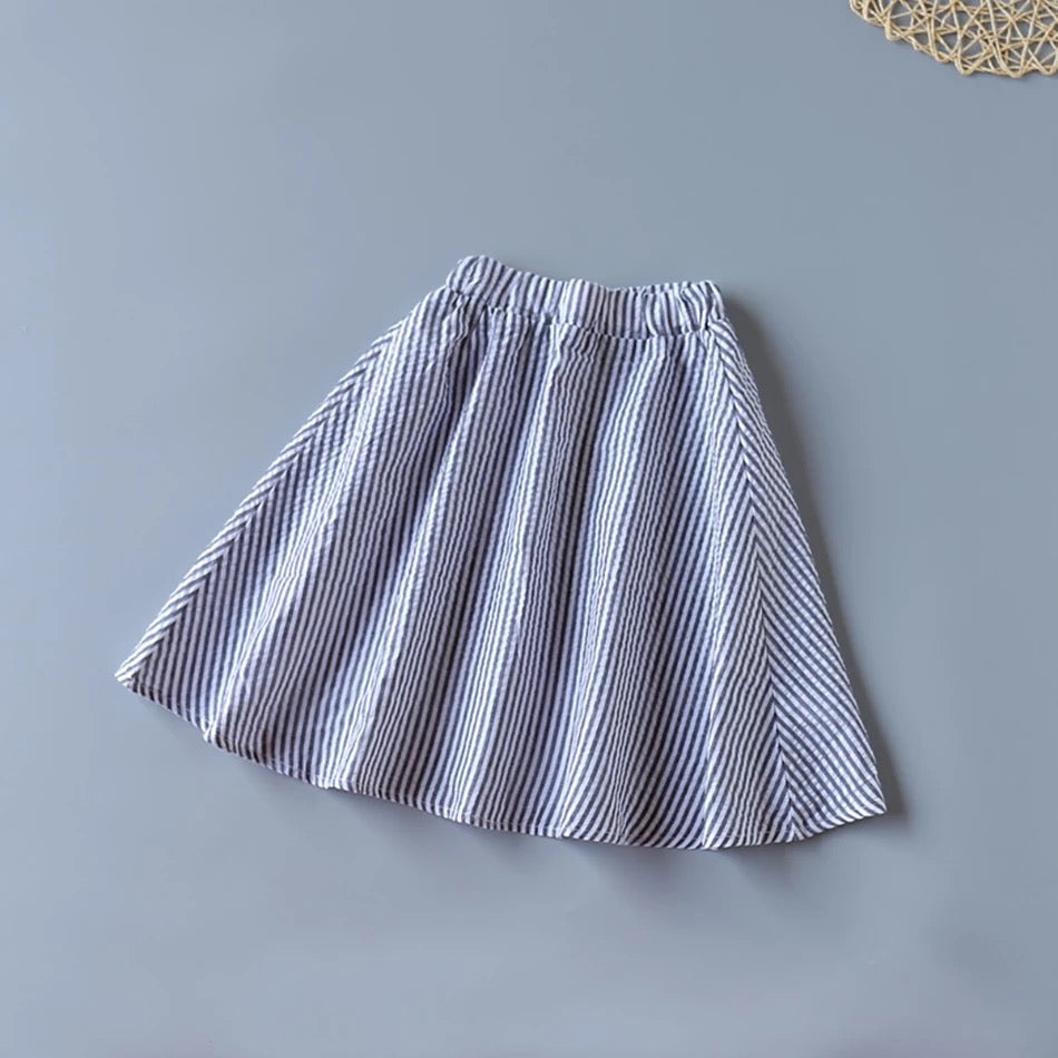Pinstripe Maxi skirt