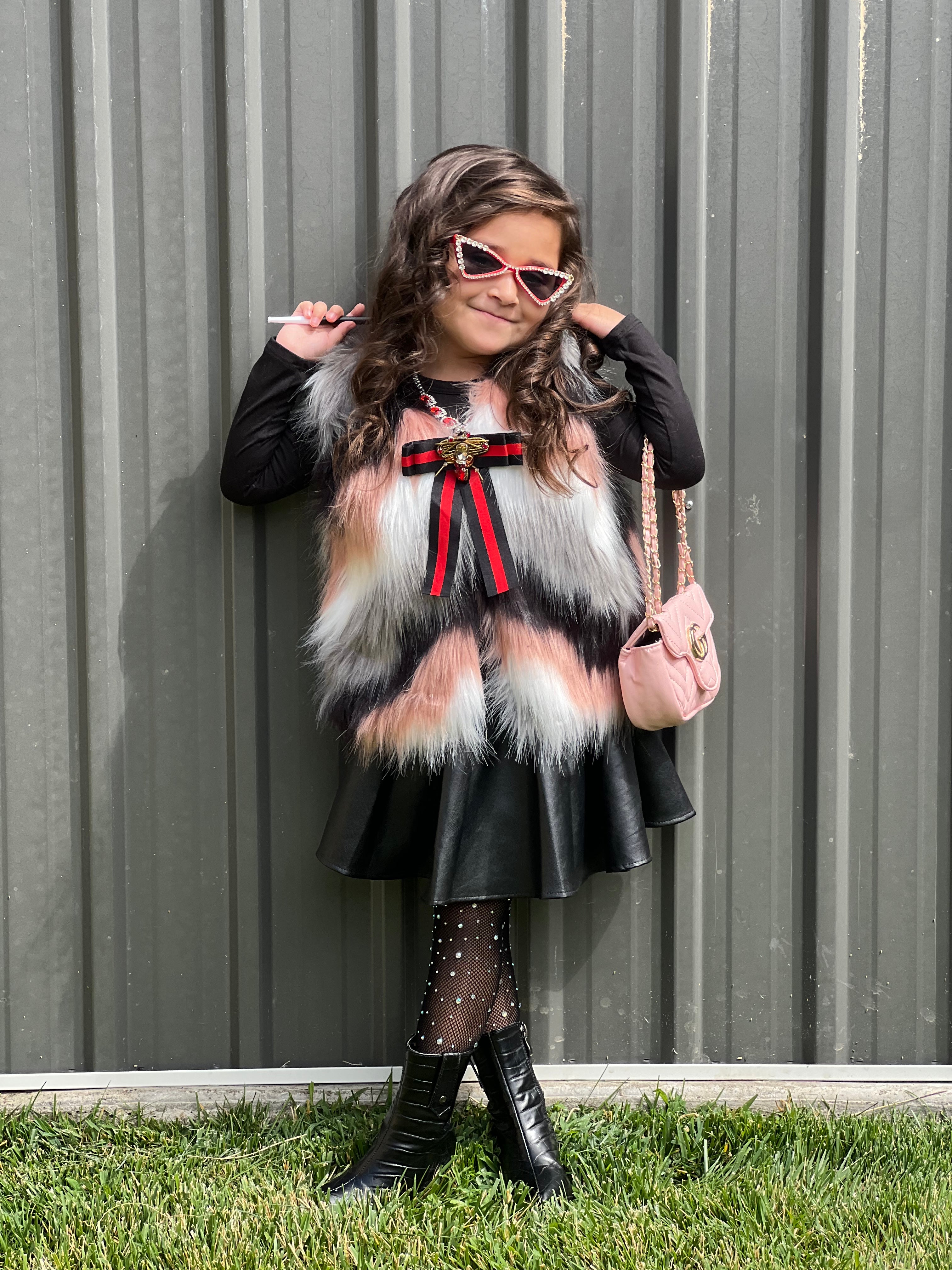 Bling Cat Eye Kids Glasses