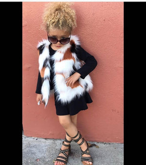 Wild Style Faux Fur Vest