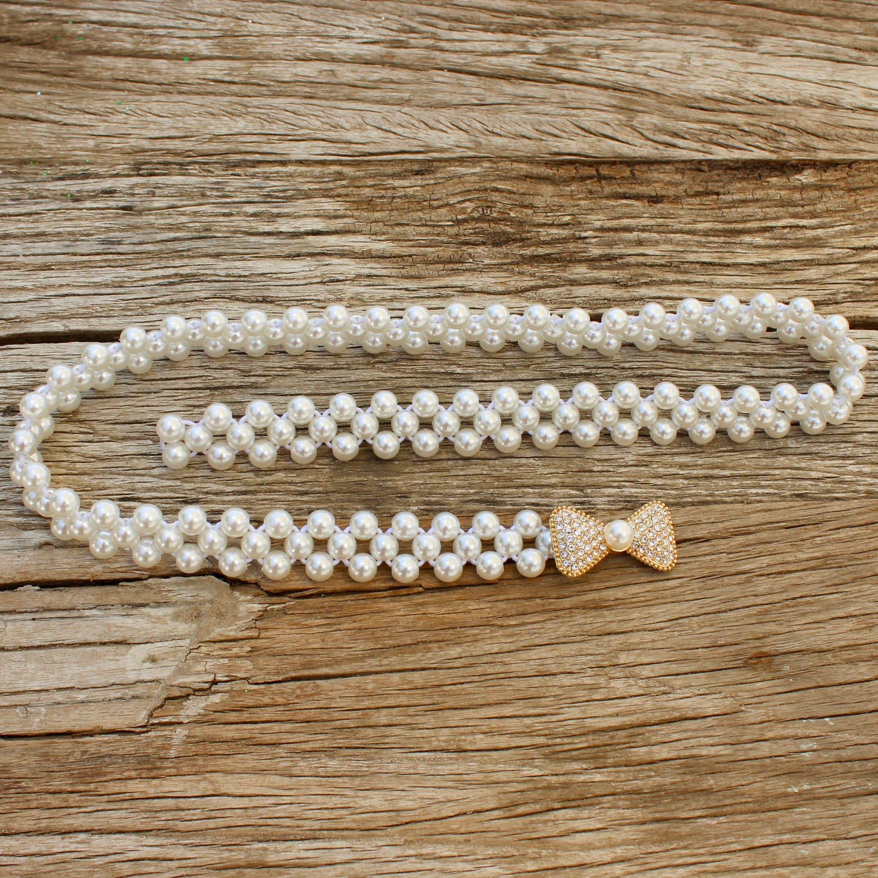 Elegant Pearl Belt / Necklace