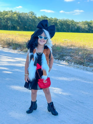 Wild Style Faux Fur Vest